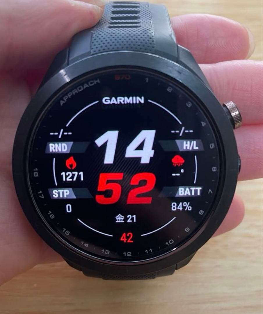 Garmin Approach S70 GPSナビ　ゴルフスマートウォッチ