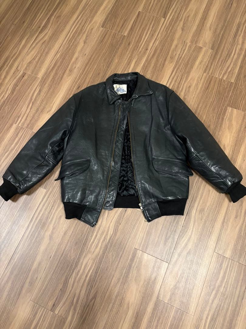 h*t様 A2タイプ　本革　レザージャケット　macorium ユーロ古着