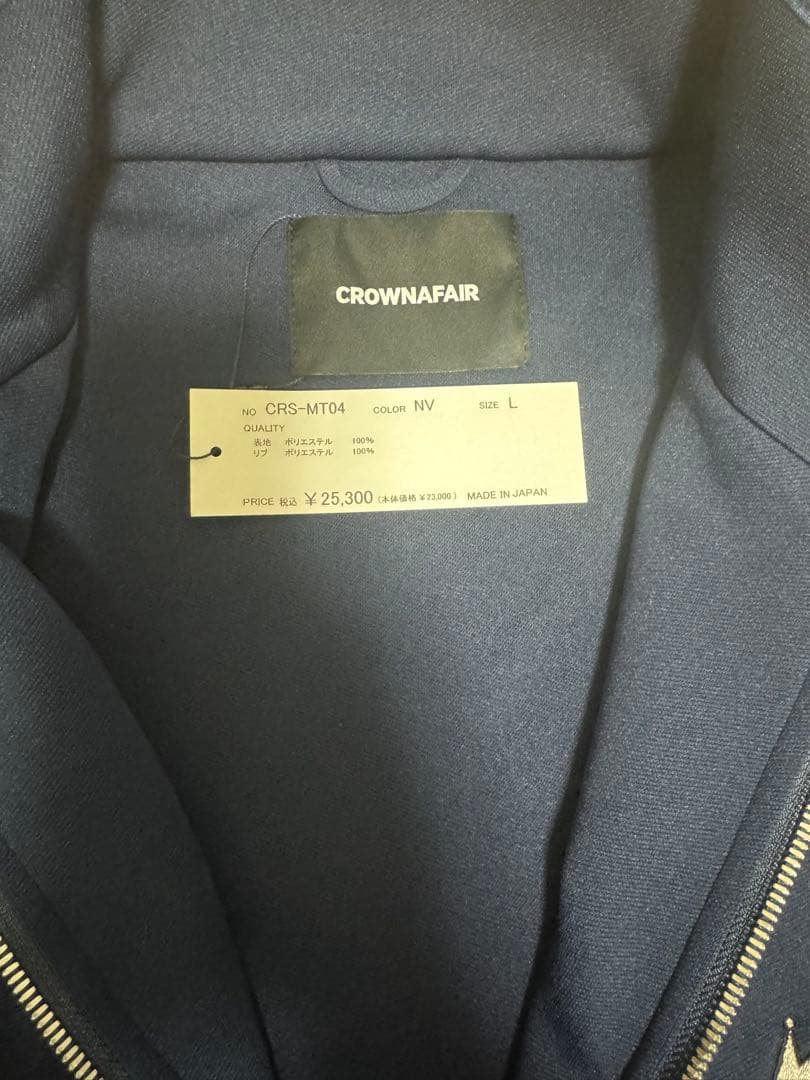 CROWNAFAIR CLUBHAUS クラブハウス ハーフジップ スウェット