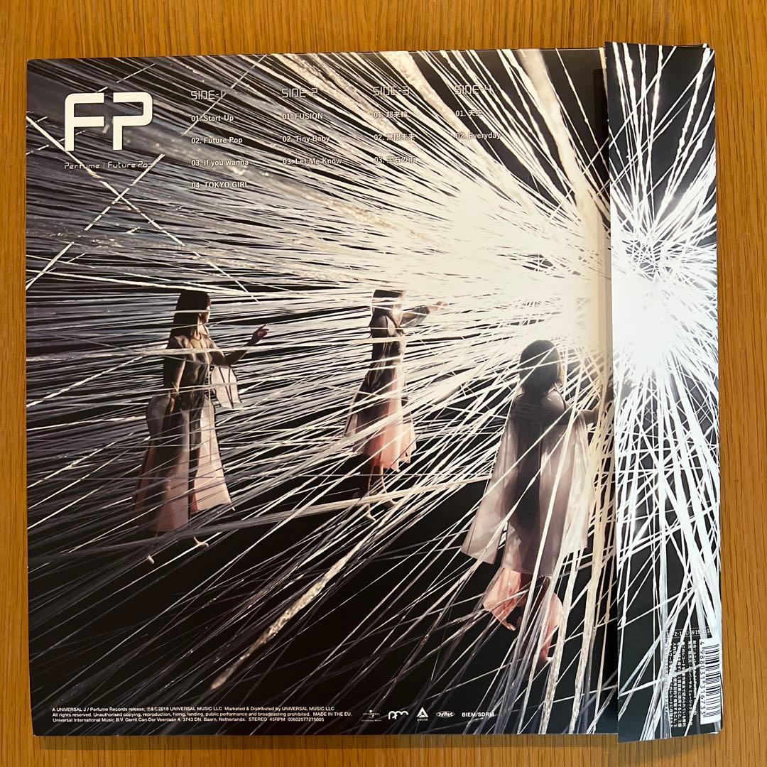 美品！Perfume Future Pop LPレコード