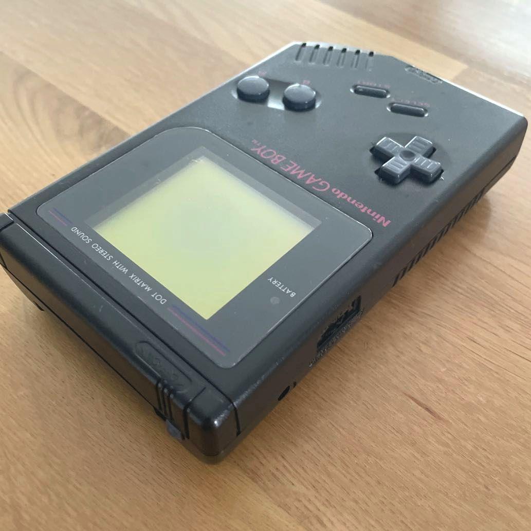 [美品] ゲームボーイ 本体 動作確認済み ブラック 任天堂