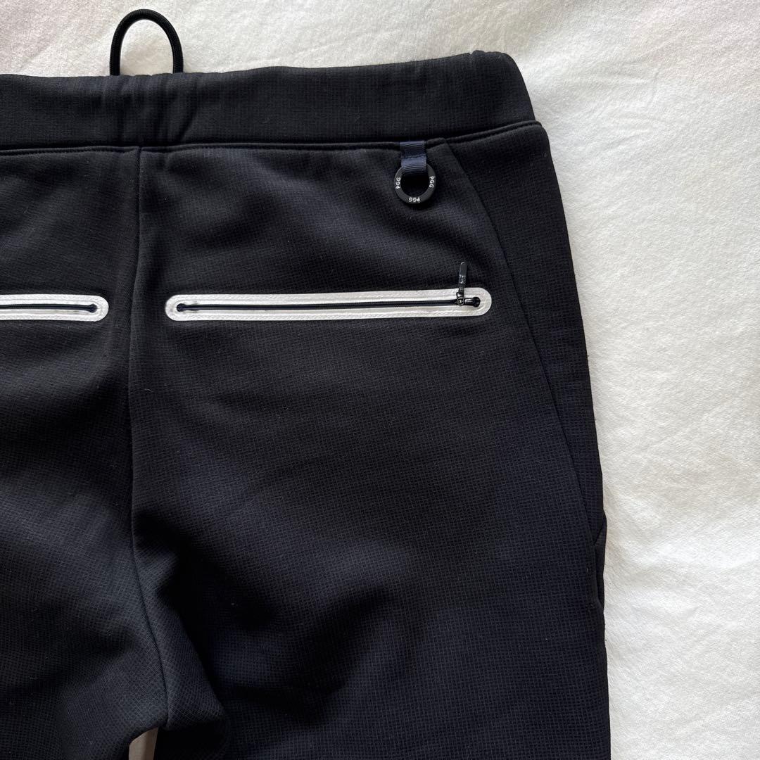 現行モデル　パーリーゲイツ　PGG 4 M パンツ　黒　ブラック　裏起毛　秋冬