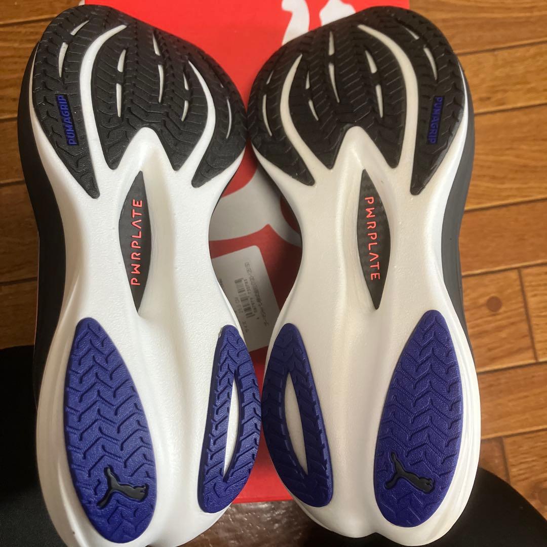 【即購入歓迎】PUMA ディヴィエイト ニトロ 3 25.0　メンズ　ブラック