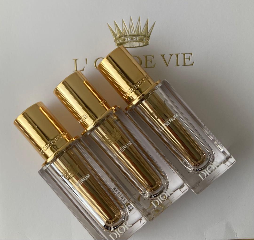 最新！DIOR ロー ド ヴィ ル セラム【5ml×3】現品ミニチュアボトル