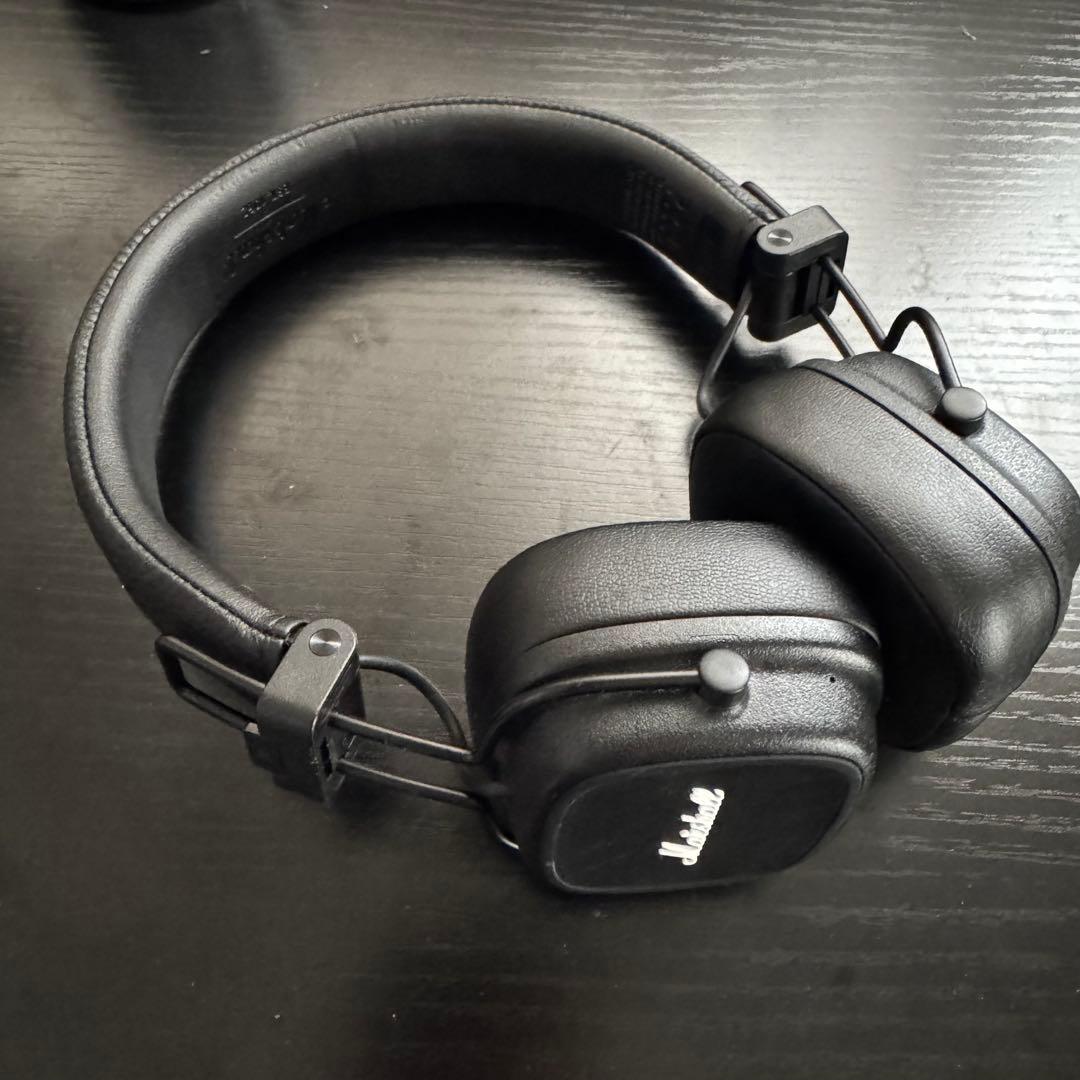 Marshall Major IV ワイヤレスヘッドフォン ブラック