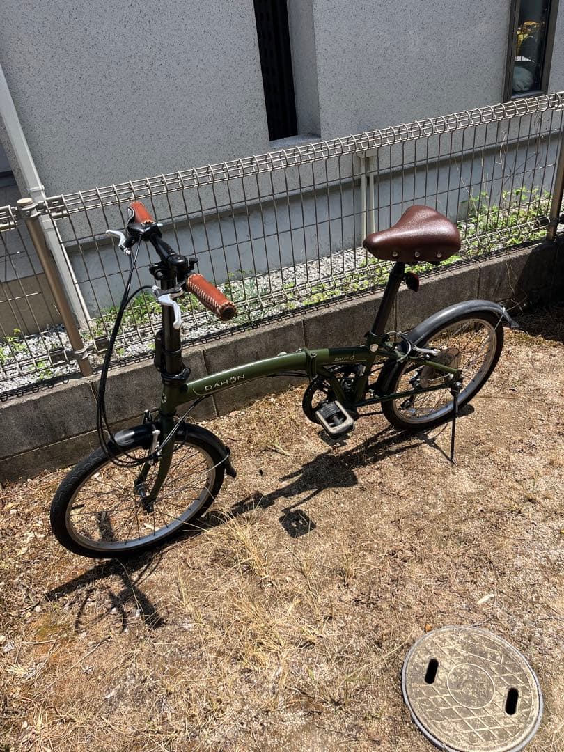 DAHONダホンD6折りたたみ自転車