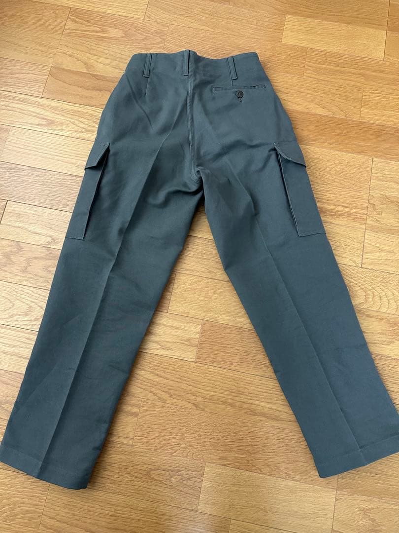 ドイツ軍　モールスキンカーゴパンツ