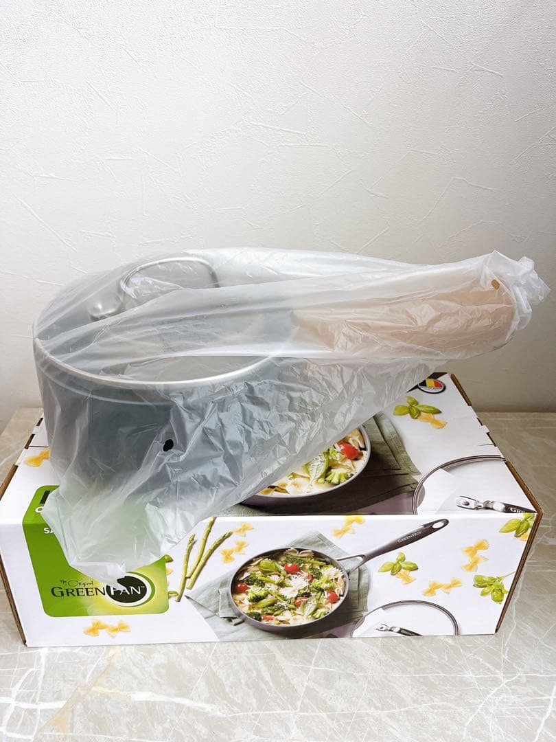 【美品】グリーンパン ヴェニス プロソースパン（片手鍋）18cm IHガス対応