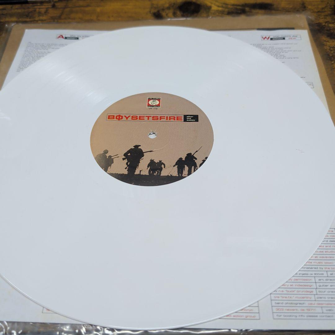 希少白盤 Boysetsfire After the Eulogy レコード