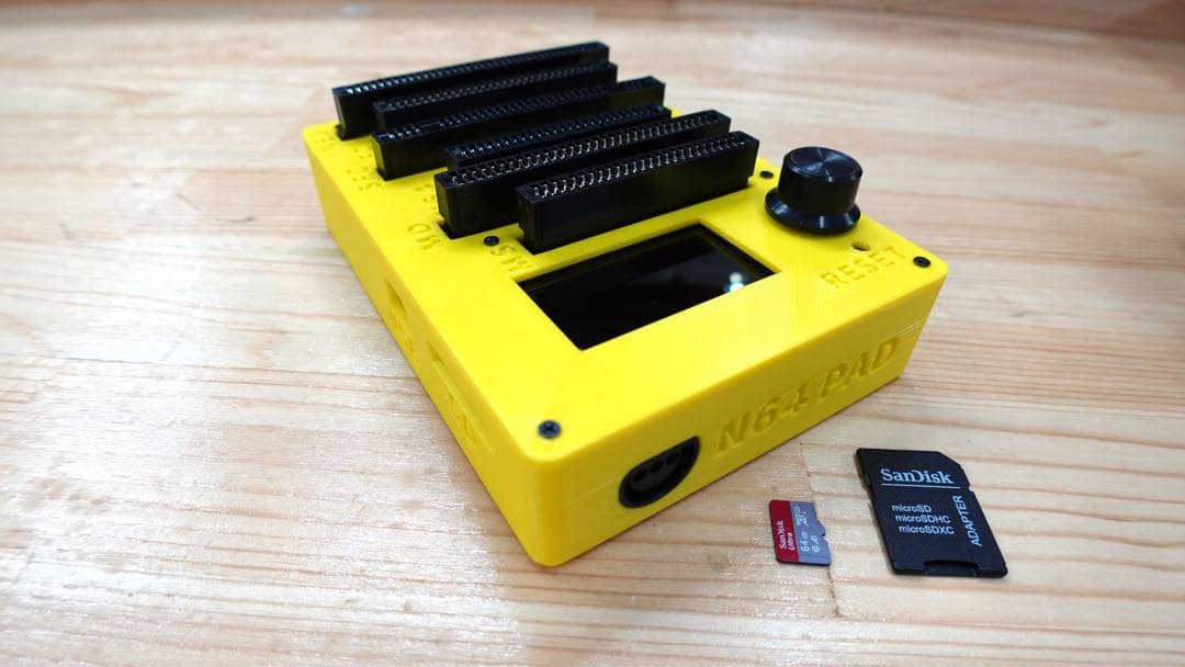 CartridgeReader V5 SA1対応 自動電圧選択【イエロー】