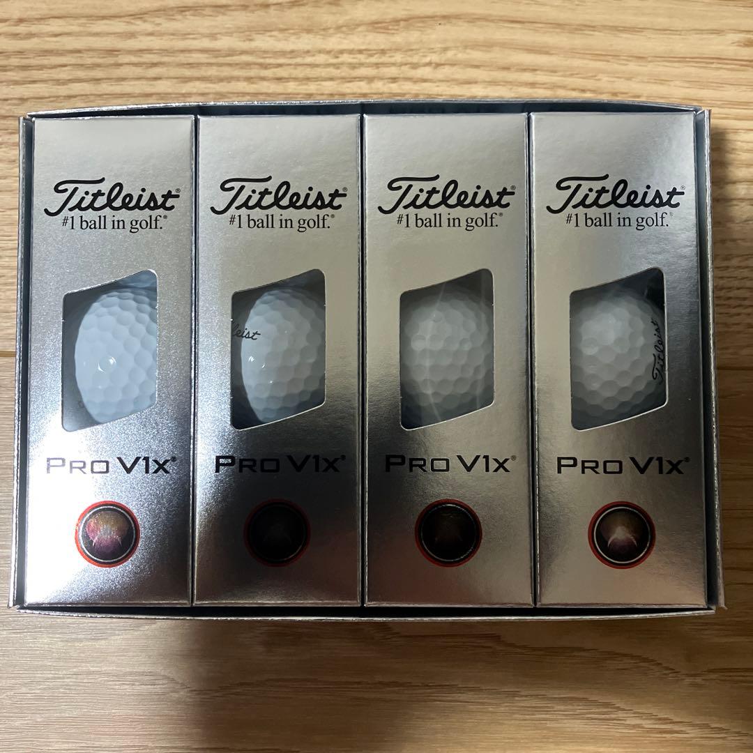 Titleist Pro V1x ゴルフボール12個入り