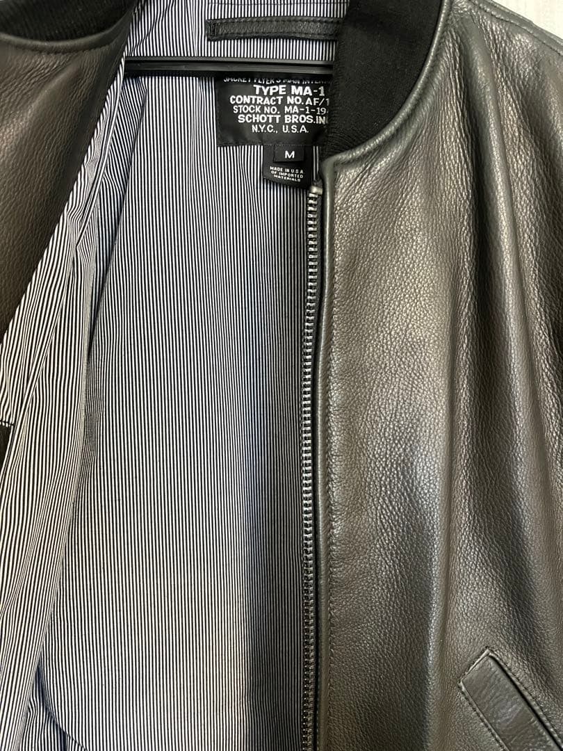 SCHOTTレザー ジャケット