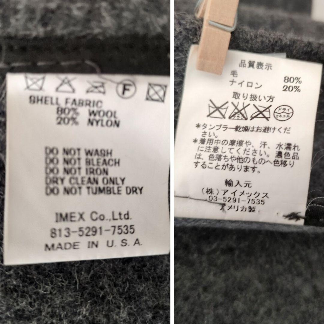 ✨美品✨FIDELITY フェデリティー　ウール ダッフルポンチョ アメリカ製