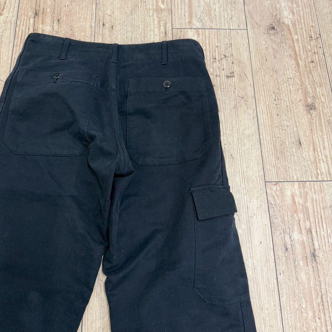 engineered garments カーゴパンツ サイズ30 黒　ピケ