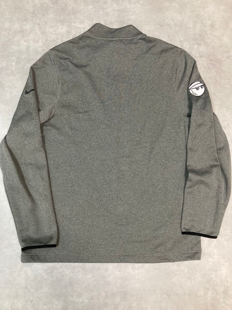NIKE × MALBON GOLF サーマフィット ハーフジップシャツ