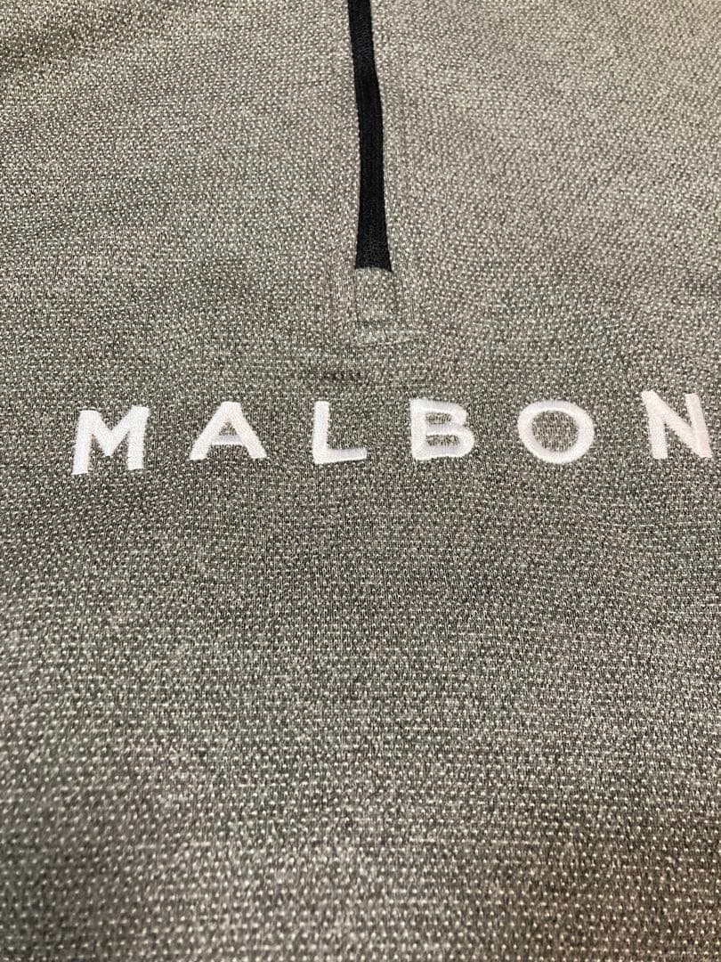 NIKE × MALBON GOLF サーマフィット ハーフジップシャツ