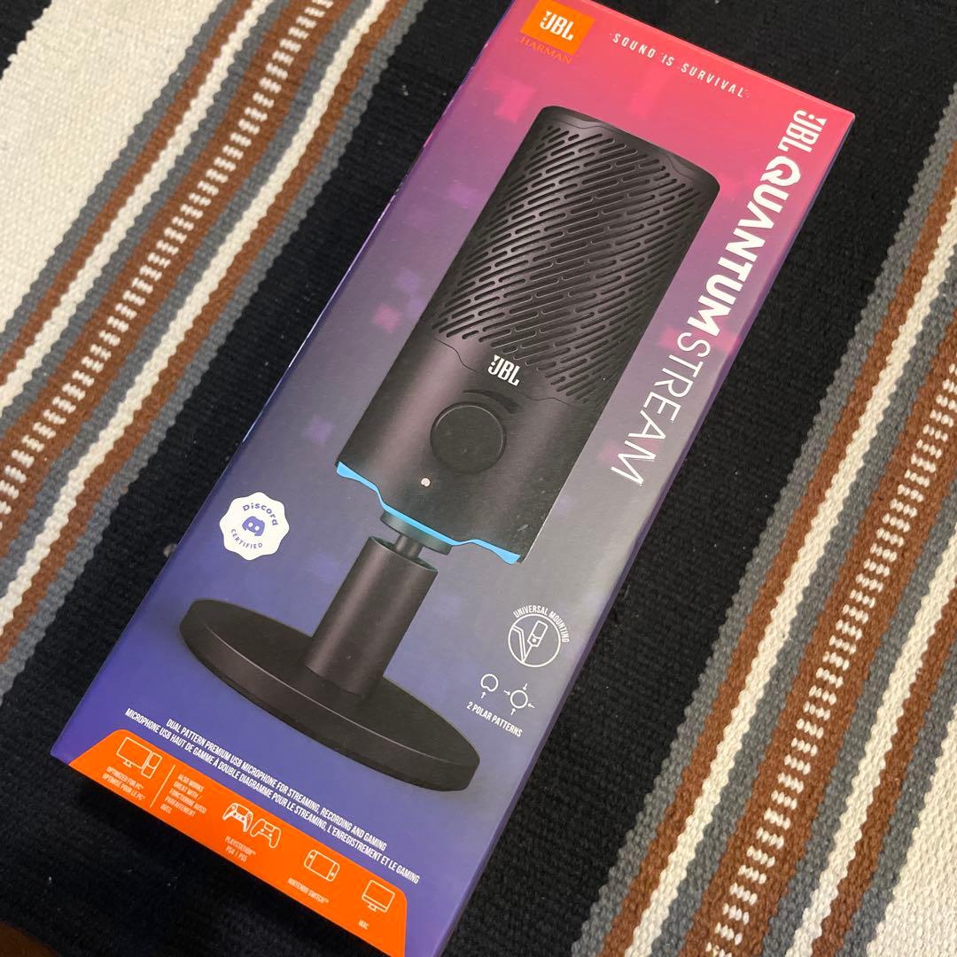JBL QUANTUM STREAM USBマイク コンデンサーマイク