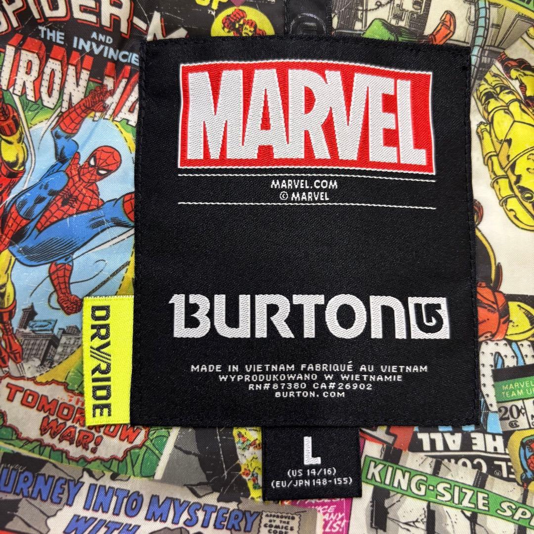 【即日発送 極美品】バートン マーベル スパイダーマン キッズスノーボードウェア