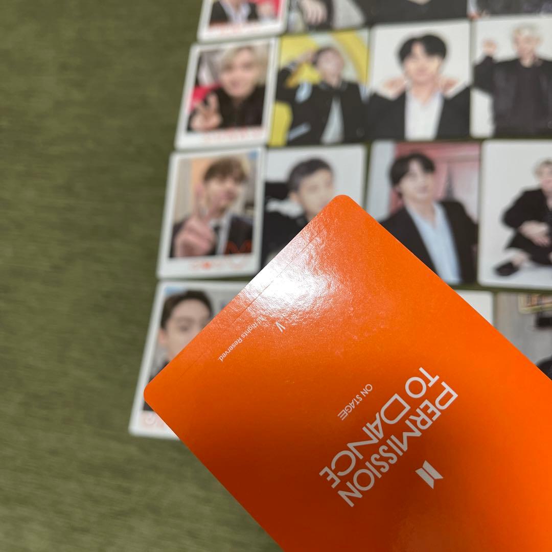 BTS PERMISSION TO DANCE ミニフォト 5セット ①