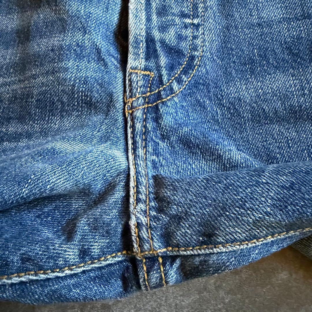 00s リーバイス 501 ストレート W36 L32 鬼ヒゲ フェード 古着