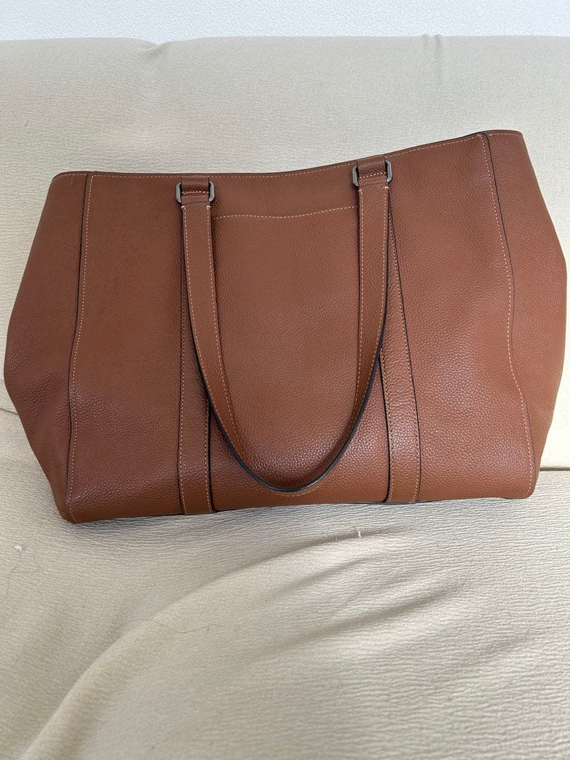 ✅最終価格　coach ブラウンレザートートバッグ