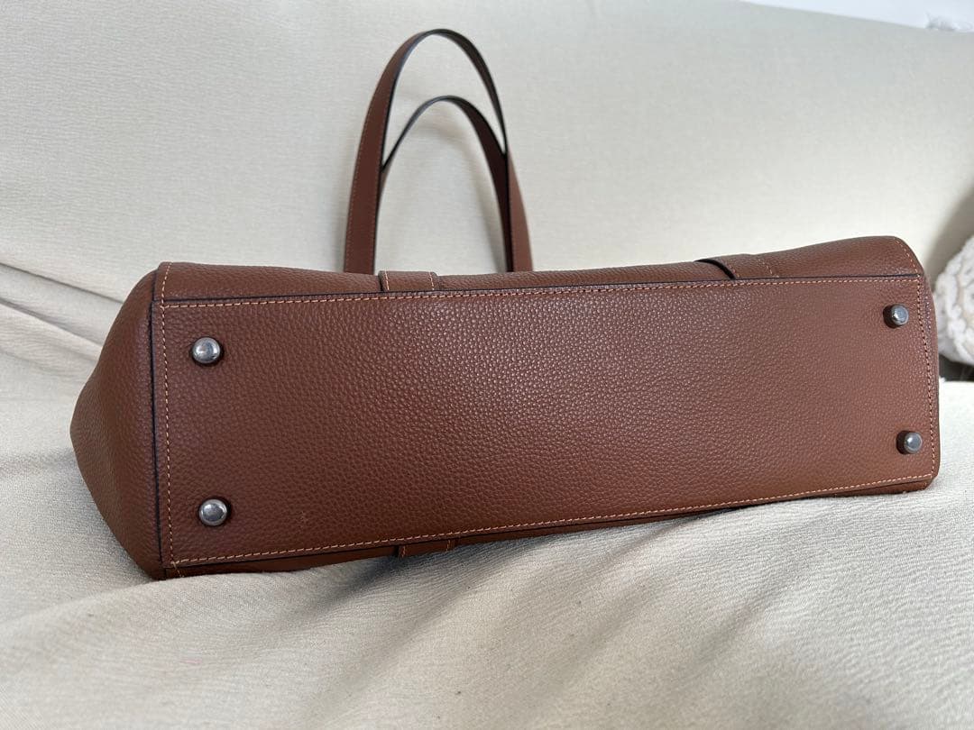 ✅最終価格　coach ブラウンレザートートバッグ