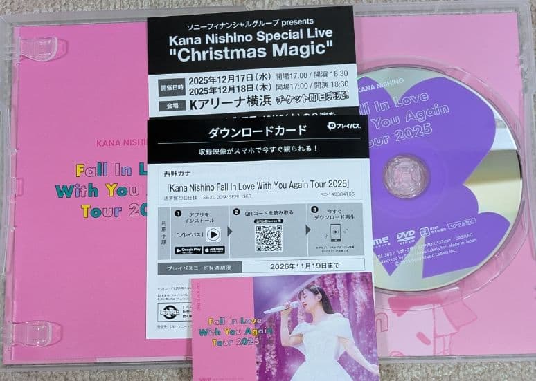 西野カナ/DVD/Kana Nishino Fall In Love With