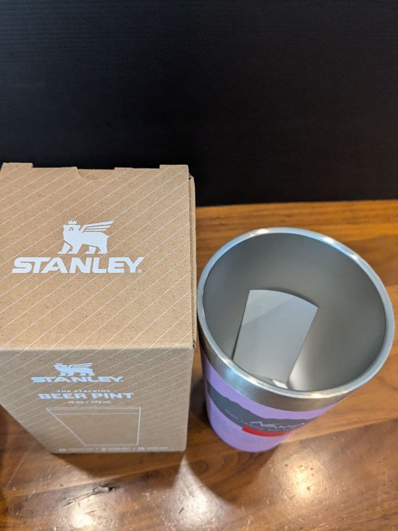 新品完売品STANLEY×NANGAコラボスタッキング真空パイント LILAC