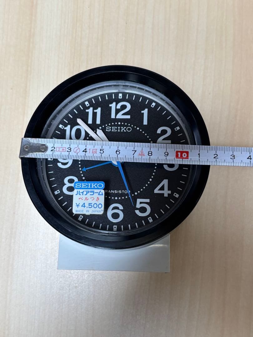 SEIKO 服部時計店　アラーム置き時計　新品未使用