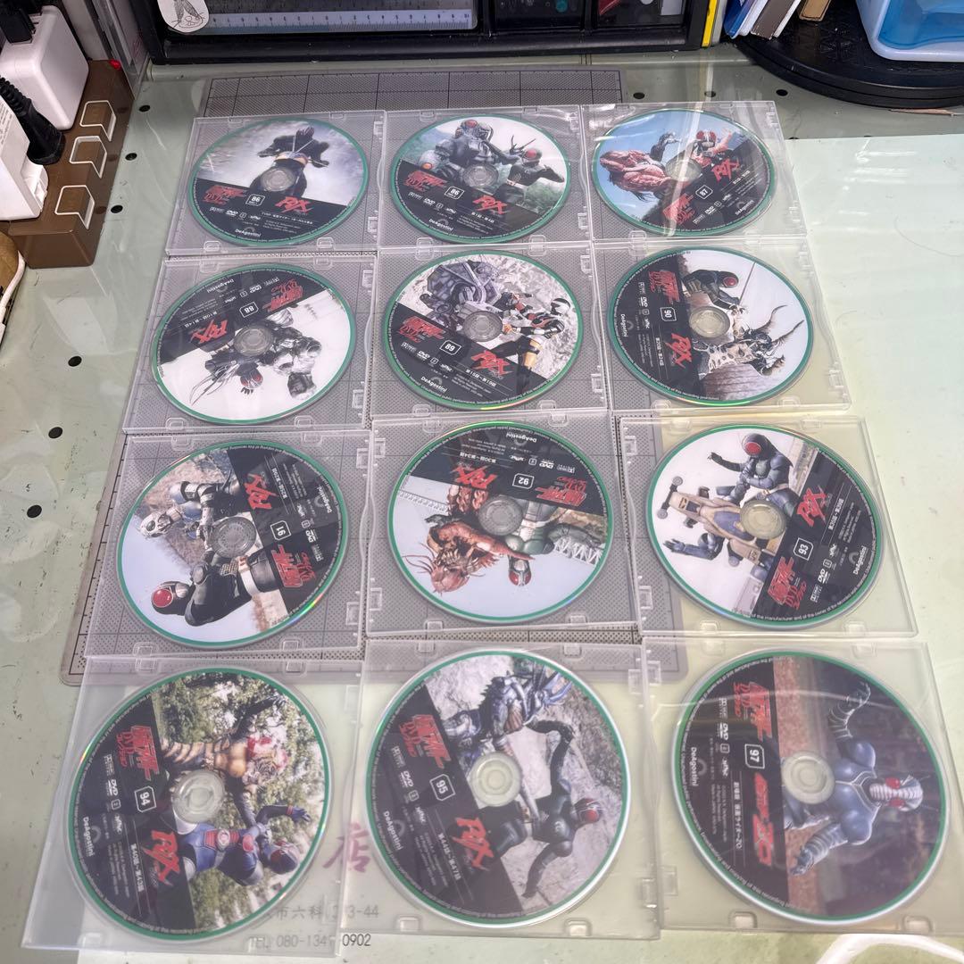 仮面ライダーシリーズ DVD12枚セットBLACK RX TVSP「最終値下げ」