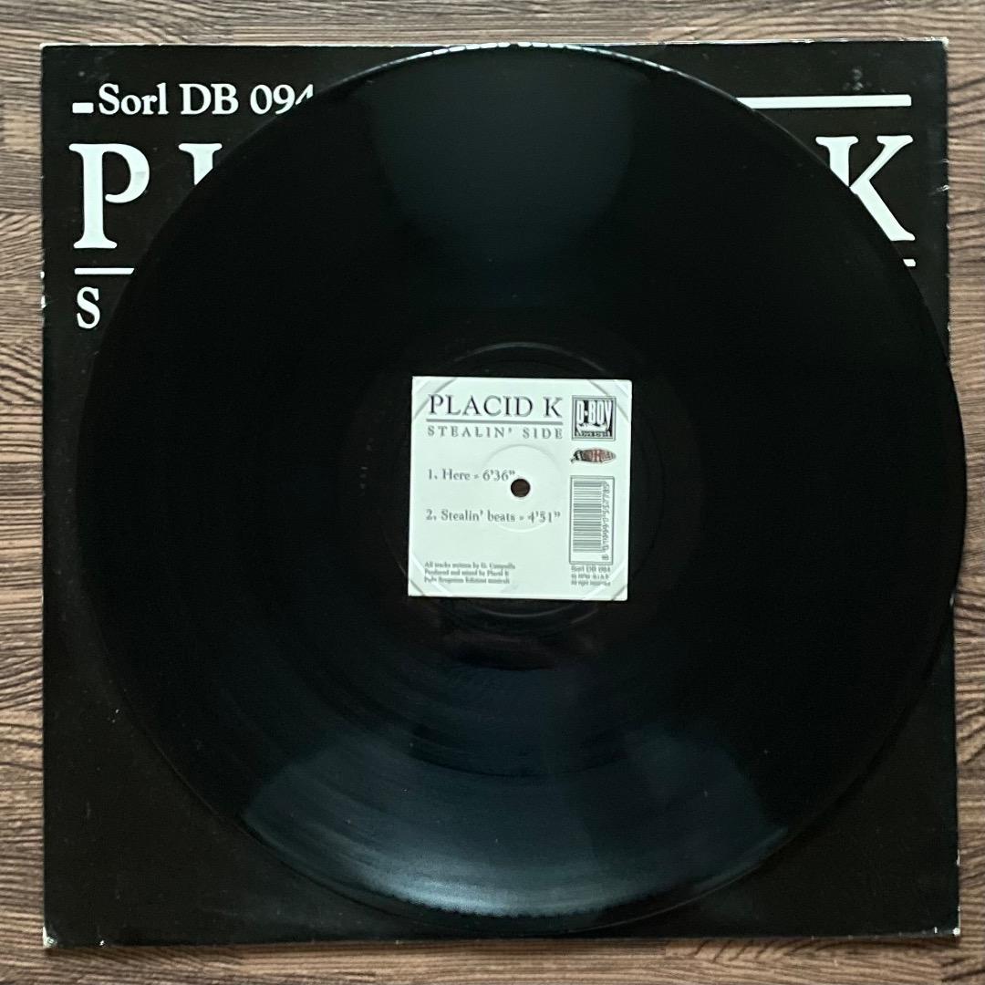 Placid K – Steal-N-Beats E.P. レコード 12\"