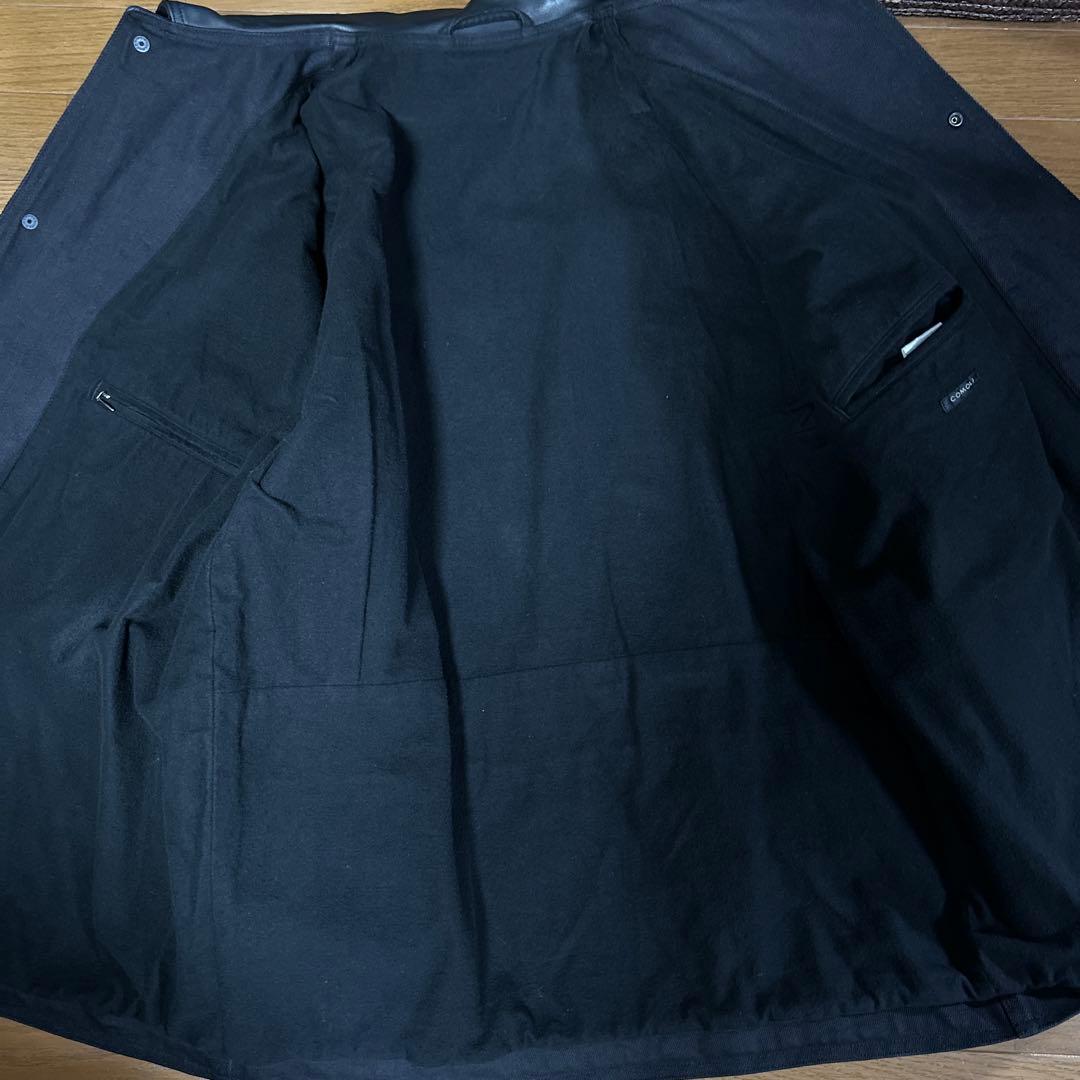 COMOLI デニムレザーワークジャケット size1 24AW