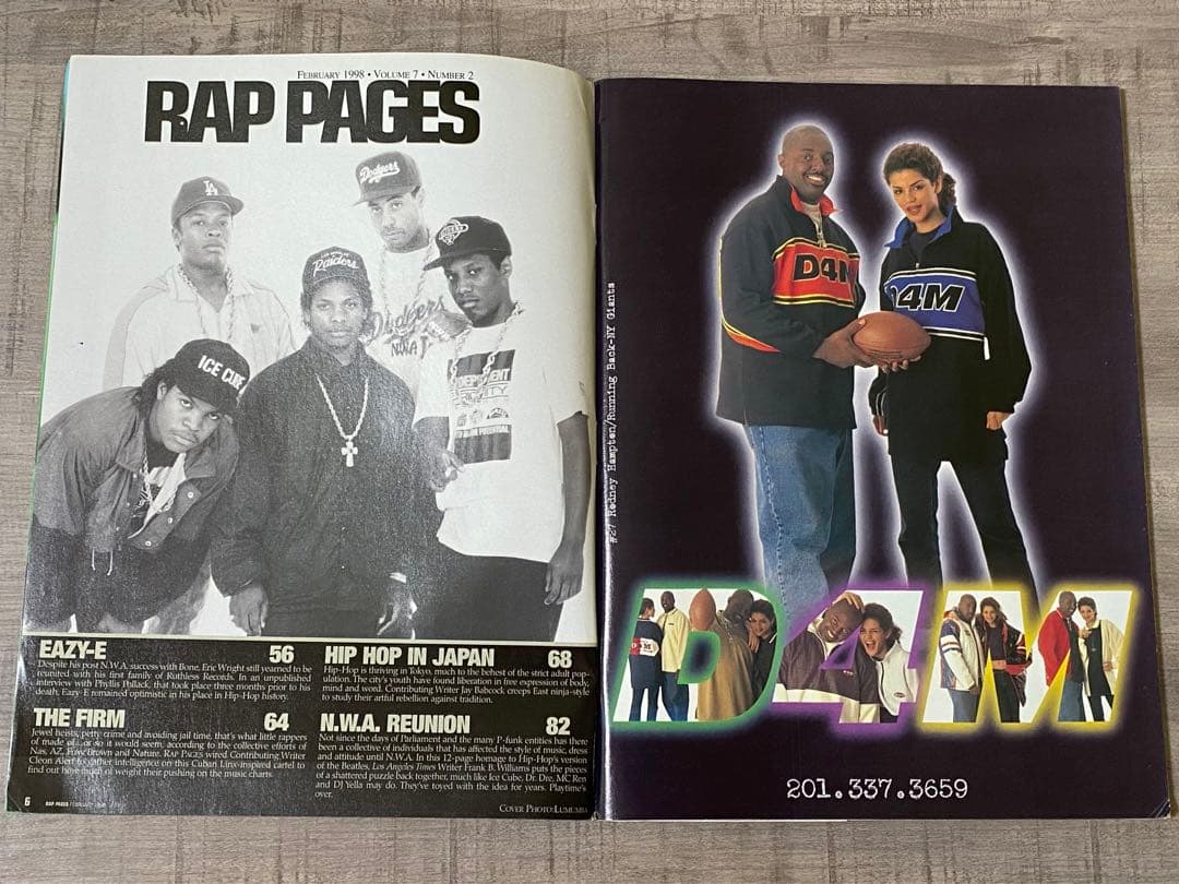 洋楽 NWA Eazy-E Ice Cube Dr Dre / RAP PAGES