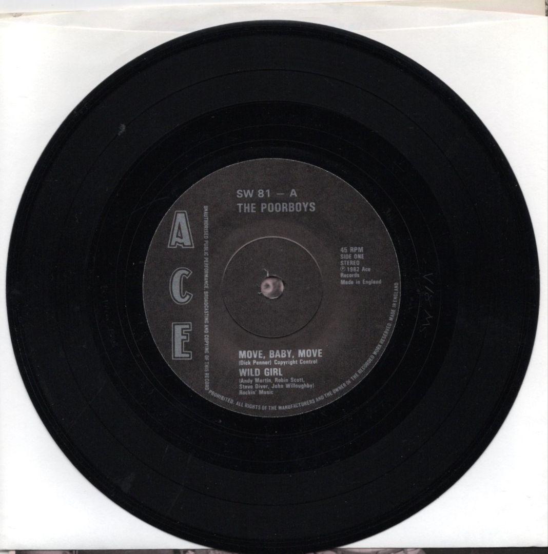 サイン入り / THE POORBOYS - MOVE BABY MOVE