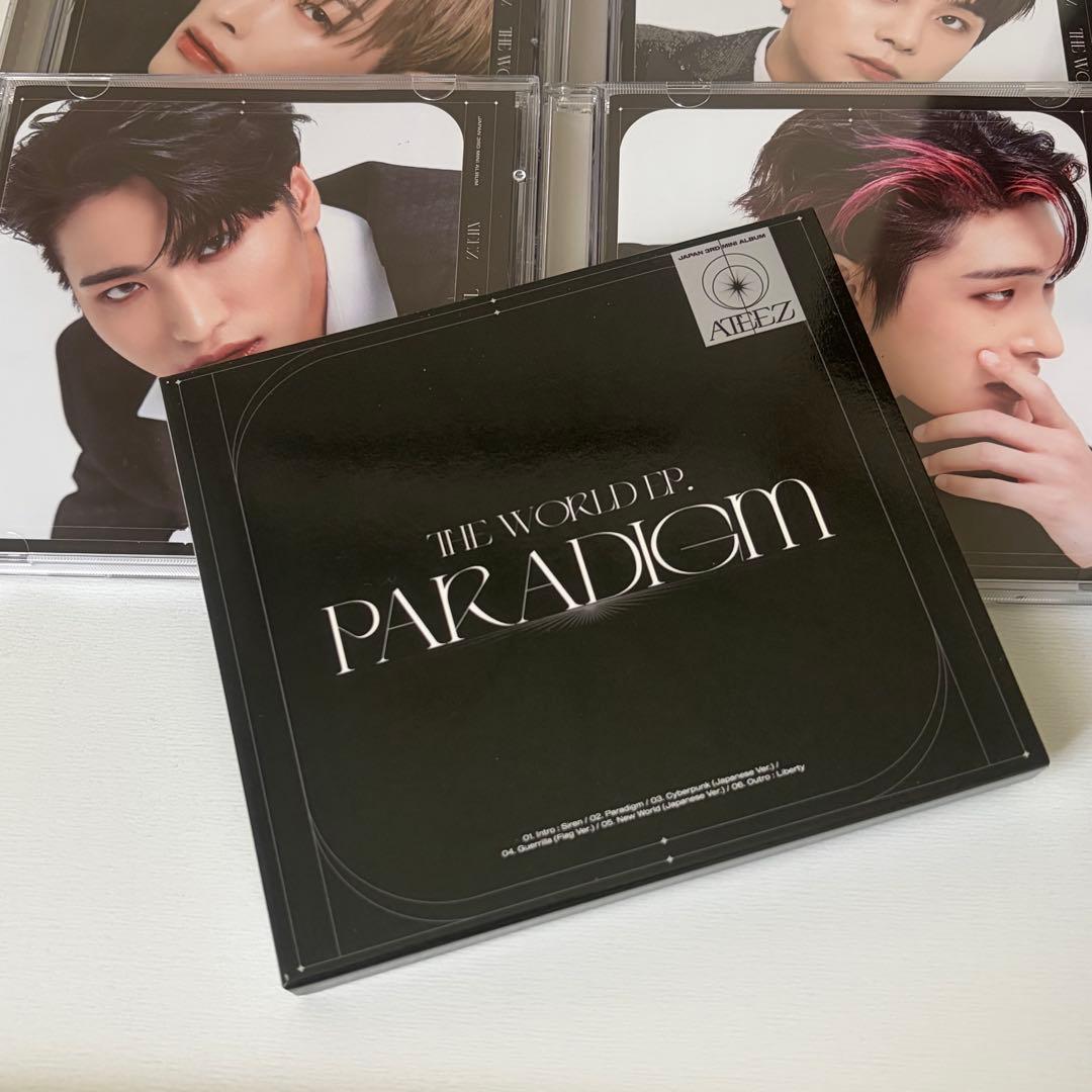 ATEEZ THE WORLD EP.PARADIGM ソロ盤 8枚 まとめ売り