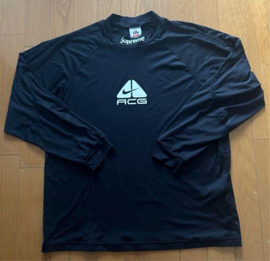 【美品】supreme nike acg jersey S 長袖　ナイキ