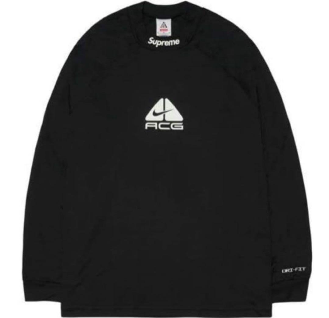 【美品】supreme nike acg jersey S 長袖　ナイキ