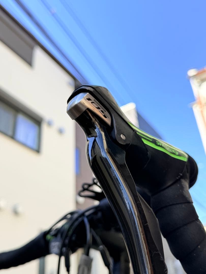 SCOTT ロードバイク ホワイト/グリーン 700C Shimano105