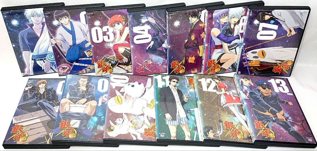 銀魂【DVD】シリーズ全100巻+劇場版/ジャンプアニメツアー 4作品