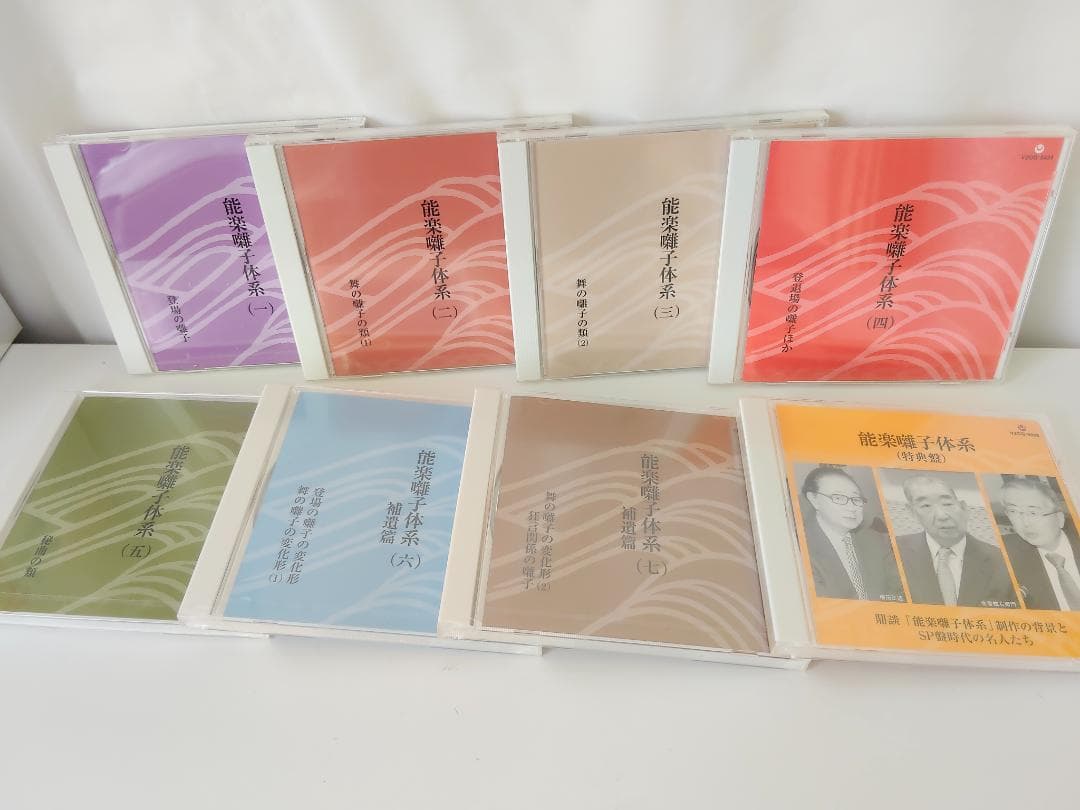 能楽囃子体系 8枚組 CD セット