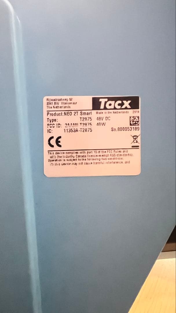 【ジャンク品】Tacx NEO 2 Smart
