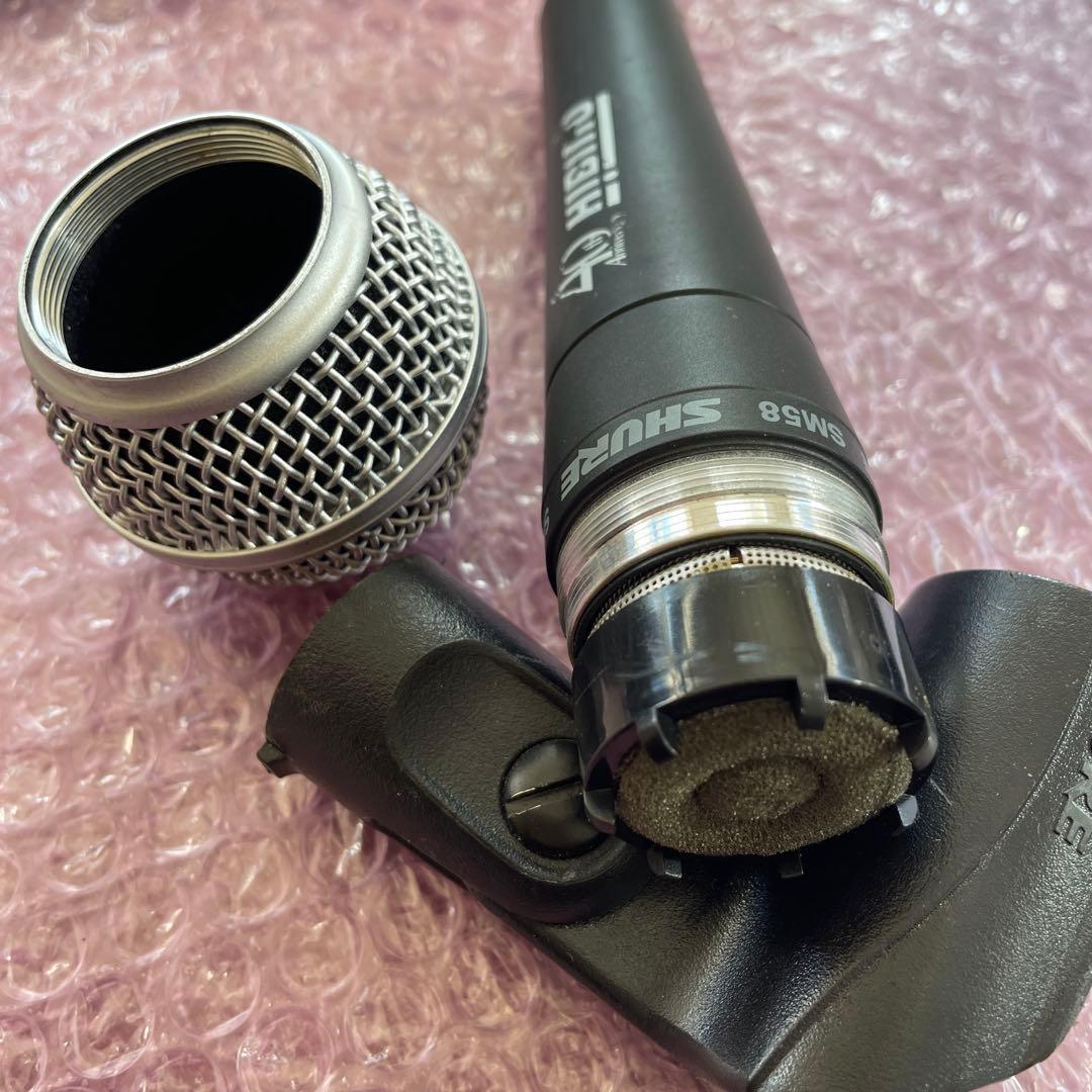 SHURE SM58 ダイナミックマイク①