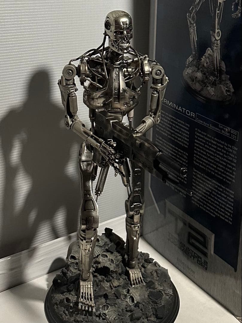 ターミネーター2 T-800 エンドスケルトン 1/4 【サイドショウ】