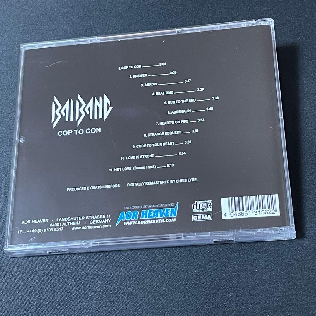 限定盤 BAI BANG/COP TO CON bonus入りリマスター