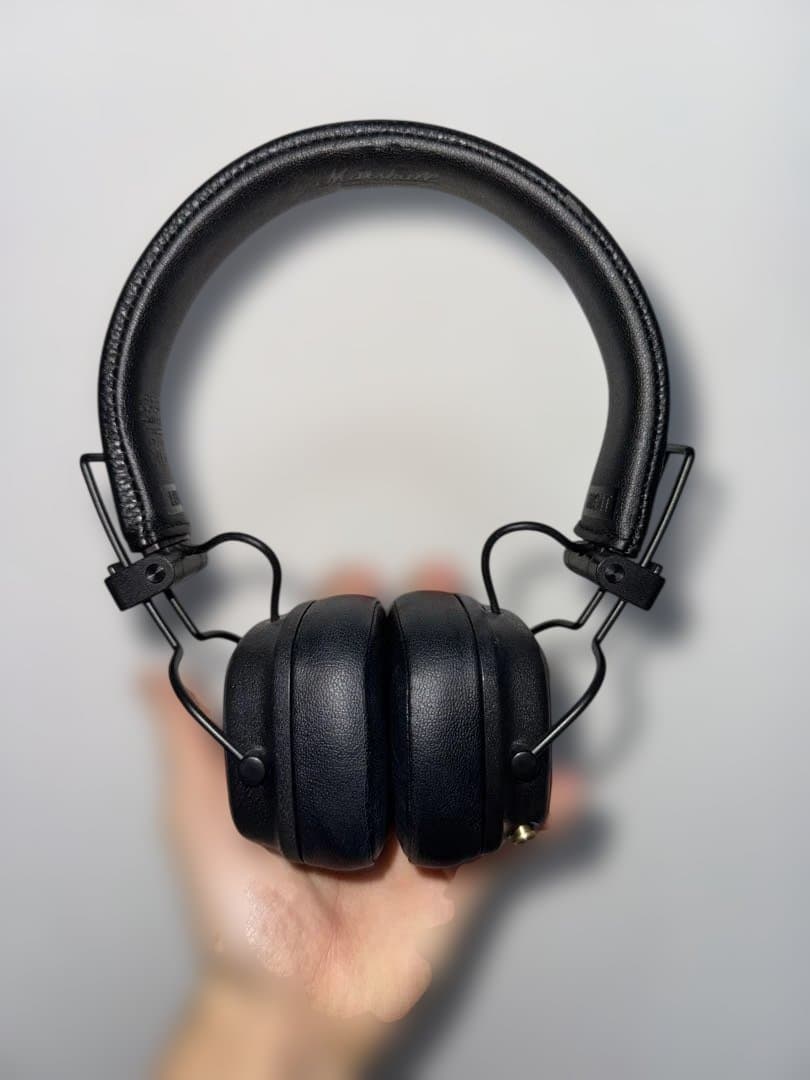 Marshall ワイヤレスヘッドフォン ブラック