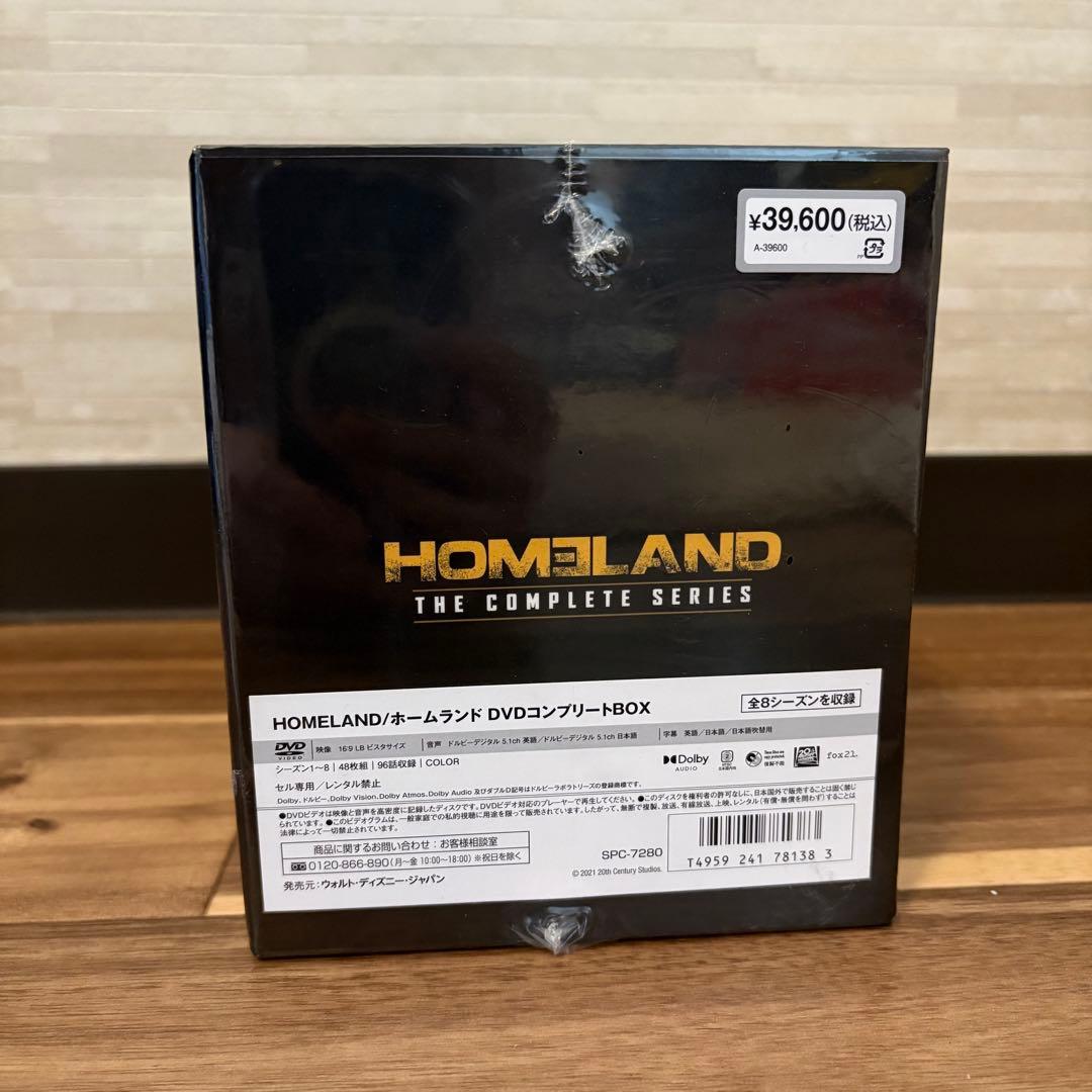 【新品】ホームランド DVD 全8シーズン 48話 ボックスセット