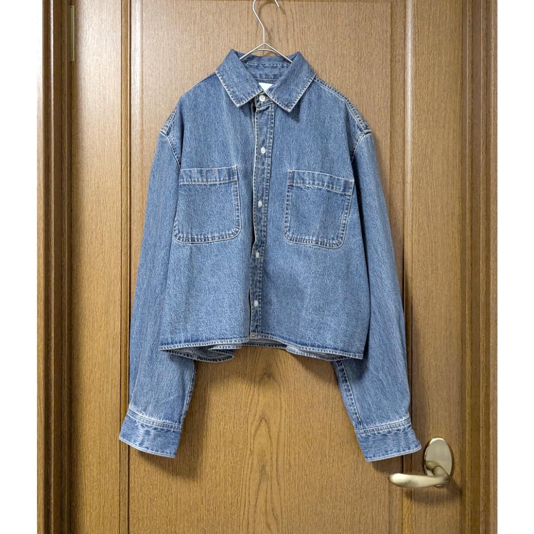良品 25SS 24AW Spick and Span ショートデニムシャツ