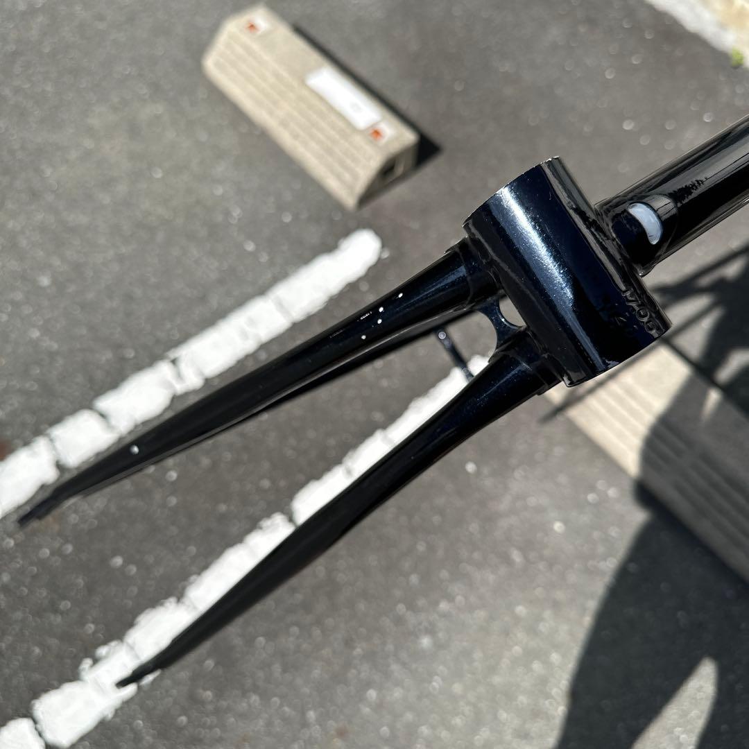 「MAKINO マキノ　別で丸フォーク付き　8630R 競輪フレーム