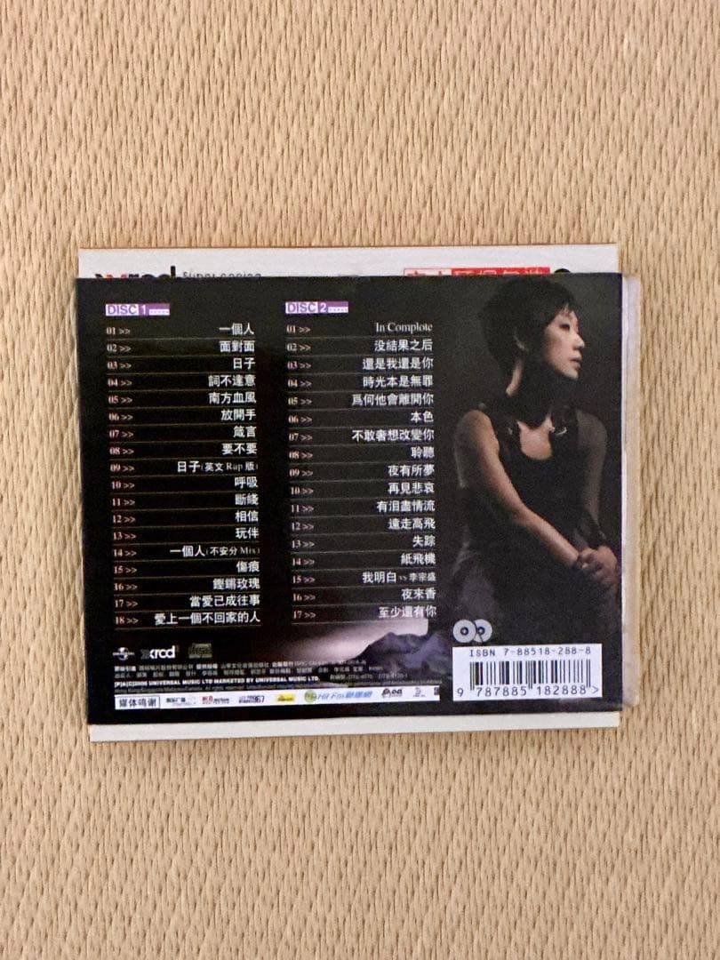林憶蓮 サンディ・ラム Sandy Lam 『呼吸』 CD 2枚組