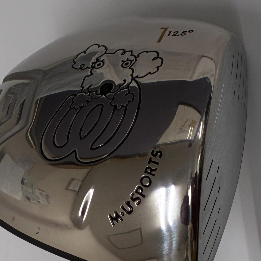 新品同様　MUスポーツ　ドライバー　ヘッドカバー付　レディース